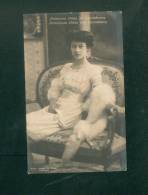 Carte Photo - Grand Duché De Luxembourg - Princesse Hilda ( Hofphot. Ch. Grieser ) - Familia Real