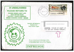 ESPAGNE SPAIN ESPANA 2000 -  Circulated Cover To Algeria - Mosquée - Moschee - Mosque - Mezquita RARE - Mezquitas Y Sinagogas