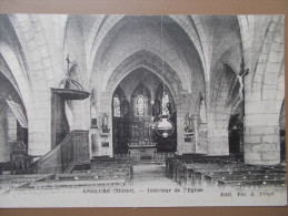 51 - ANGLURE - Intérieur De L´ Eglise. - Anglure