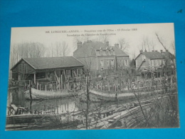 60) Longueil-annel - N° 002 - Bords De L'oise - Inondations Du 25 Janvier 1910 -  Année  EDIT- Gambier-leduc - Longueil Annel