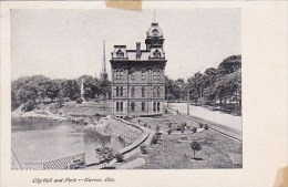 City Hall And Park Warren Ohio - Andere & Zonder Classificatie