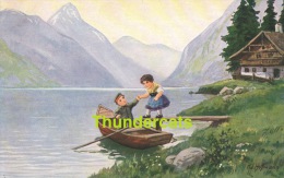 CPA ILLUSTRATEUR ENFANTS ** AD. HOFFMANN ** ARTIST SIGNED CHILDREN CARD **  SWSB 5068 - Hoffmann, Ad.