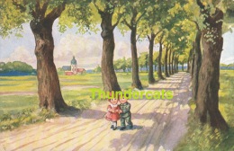 CPA ILLUSTRATEUR ENFANTS ** AD. HOFFMANN ** ARTIST SIGNED CHILDREN CARD **  SWSB 5065 - Hoffmann, Ad.