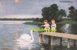 CPA ILLUSTRATEUR ENFANTS ** AD. HOFFMANN ** ARTIST SIGNED CHILDREN CARD **  SWSB 5218 - Hoffmann, Ad.