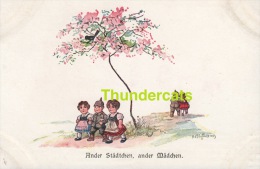 CPA ILLUSTRATEUR ENFANTS ** AD. HOFFMANN ** ARTIST SIGNED CHILDREN CARD **  SWSB 4995 - Hoffmann, Ad.