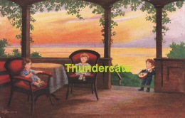 CPA ILLUSTRATEUR ENFANTS ** AD. HOFFMANN ** ARTIST SIGNED CHILDREN CARD **  SWSB 5214 - Hoffmann, Ad.