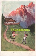 CPA ILLUSTRATEUR ENFANTS ** AD. HOFFMANN ** ARTIST SIGNED CHILDREN CARD **  SWSB 4949 - Hoffmann, Ad.