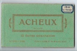 Carnet De 12 Cartes Anciennes De : Acheux En Amienois - Acheux En Amienois