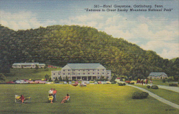 Tennessee Gatlinburg Hotel Greystone Curteich - Smokey Mountains