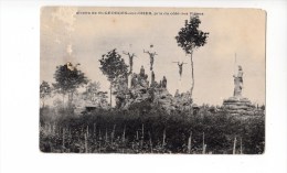 BF12318 Calvaire St Georges Sur Cher Pris Cote Des Vigne France Front/back Image - Saint Georges Sur Loire