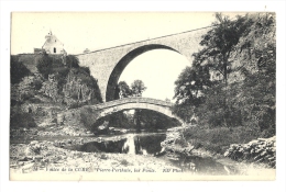 Cp, 89, Vallée De La Cure, Pierre-Perthuis, Les Ponts - Other & Unclassified