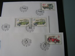 == CSR 3 FDC 1997  LKW Autos 158-160 - FDC