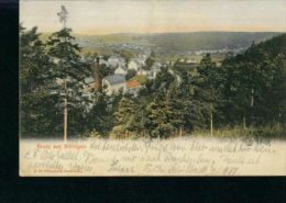 Litho Gruss Aus Böhringen Bei Döbeln Schornstein Fabrik 15.5.1910 - Döbeln