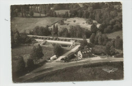 CPSM 22 - SAINT-NICOLAS-du-PELEM - La Piscine - TB Plan De L'Edifice Sportif - LA FRANCE VUE DU CIEL... - Saint-Nicolas-du-Pélem