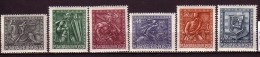 UNGARN / HONGRIE - 1943 - Au Profit Des Mutiles De La Guerre - 6v** Non Complet - Unused Stamps