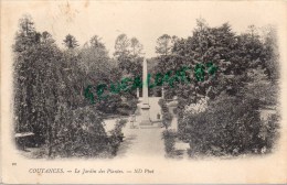 50 - COUTANCES - LE JARDIN DES PLANTES  CARTE PRECURSEUR 1902 - Coutances