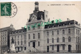 50 - COUTANCES - L' HOTEL DE VILLE  1908 - Coutances