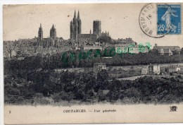 50 - COUTANCES -  VUE GENERALE - Coutances