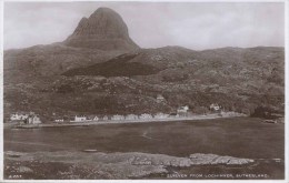 SUTHERLAND - SUILVEN FROM LOCHINVER RP Sut12 - Sutherland