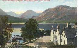 STIRLING - ARROCHAR MOUNTAINS FROM INVERSNAID HOTEL Sti3 - Stirlingshire