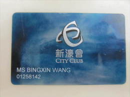 Macau Altira Macau,city Of Dreams Macau,City Club(corner Damaged) - Casino Cards