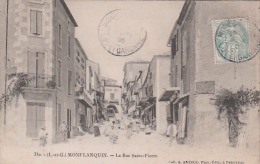 MONFLANQUIN  La Rue Saint-Pierre - Monflanquin