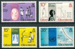 1970 Isole Gilbert Ed Ellice Sanità Santè Set  MNH** -B544 - WHO