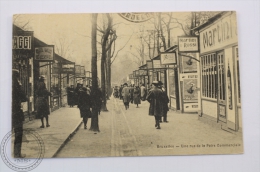 Postcard Belgium - Bruxelles - Une Rue De La Foire Commerciale/ A Street Of The Trade Fair - Martini & Rossi Adverti - Marchés