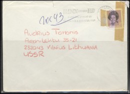 NETHERLANDS Brief Postal History Envelope NL 020 ROTTERDAM Slogan Cancellation - Cartas & Documentos