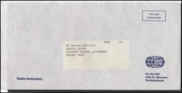 NETHERLANDS Brief Postal History Envelope NL 050 Port Paye Special Delivery Radio Communication - Cartas & Documentos
