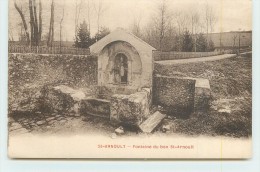 SAINT ARNOULT EN YVELINES  - Fontaine Du Bon Saint Arnoult. - St. Arnoult En Yvelines