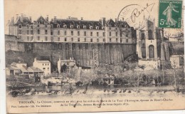 BF12058   Le Chateau Thouars  France Front/back Image - Thouars