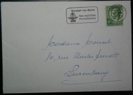 LUXEMBOURG - Lettre Du 14/07/75 Avec Timbre N° YT 780 (71)  Et Jolie Flamme Thermalisme  De Mondorf-les-Bains - Briefe U. Dokumente