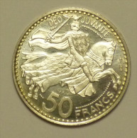 Monaco ESSAI ARGENT / Silver 50 Francs 1950 - Uncirculated