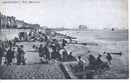 SUFFOLK - LOWESTOFT - THE BEACH - ANIMATED Suf 248 - Lowestoft