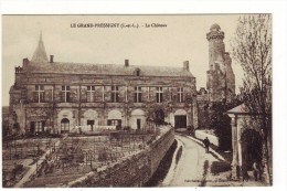 Cpa Le Grand Pressigny Le   Chateau - Le Grand-Pressigny