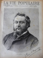 LVP 1888 : Gravure ( Portrait De Emile Bergerat) ;Histoires (la Charité Impossible ;Aventures Du Sieur Caliban ); Etc - Magazines - Before 1900