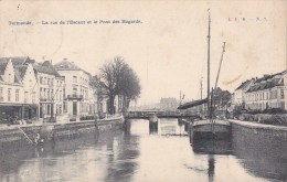 Dendermonde, La Rue De L'escaut Et Le Pontb Des Bogards - Dendermonde