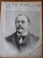 LVP 1888 : Gravure (Portrait De Aurélien Scholl) ;Histoires (L'esprit Du Boulevard Par O. S.;Roman D'Herminie Par L. D. - Magazines - Before 1900