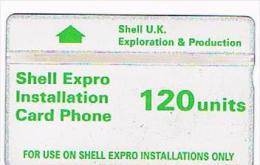 GRAN BRETAGNA (UNITED KINGDOM) - OIL RIGS L&G - SHELL EXPRO: USE ON SHELL EXPRO INSTALLATIONS (CODE 232E)-USED-RIF-6986 - Erdöl