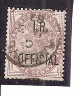 Gran Bretaña/ Great Britain Nº Yvert  Servicio 2A (usado) (o) (dentado Inferior Corto) - Dienstzegels