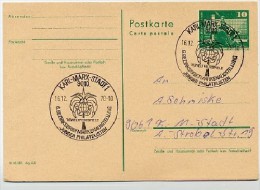 JUGEND-WELTFESTSPIELE KUBA Karl-Marx-Stadt 1978  Auf  DDR  Postkarte P 79 - Postkaarten - Gebruikt