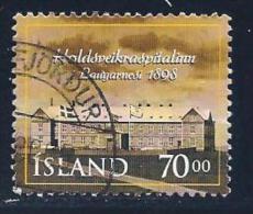 Iceland, Scott # 864 Used Leprosy Hospital, 1998 - Used Stamps