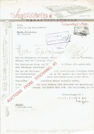 Brief 1941 LUISENTHAL - VOGT-WERKE - Hebezeugfabriken - Andere & Zonder Classificatie