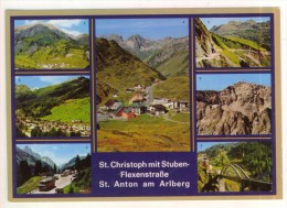 Autriche St.Christoph Mit Stuben- Flexenstrasse  St Anton Am Arlberg  Multi Vues  état Moyen - St. Anton Am Arlberg