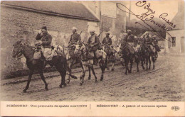 RIBECOURT - Une Patrouille De Spahis Marocains - Ribecourt Dreslincourt