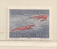 GROENLAND  ( EUGRO - 22 )  1982    N° YVERT ET TELLIER  N°   121     N** - Unused Stamps