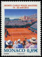 MONACO - 2012 - Ténnis, Masters Rolex 2012 - 1v Neufs // Mnh - Unused Stamps