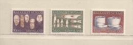 GROENLAND   ( EUGRO - 29 )    1988    N° YVERT ET TELLIER  N° 174/176   N** - Unused Stamps