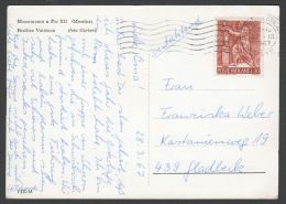 Vatican 1967, Card "Monument Pio XII", W./ Postmark Citta Di Vaticano - Brieven En Documenten